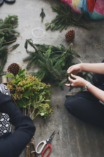 Ce matin ... j'ai aimé ... #2 / Kinfolk : Green workshop /