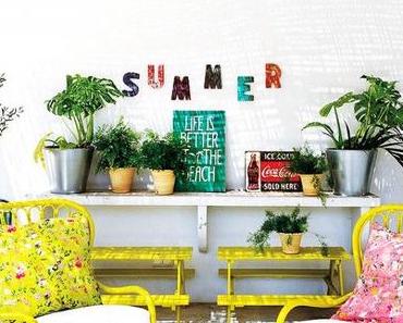 Du rotin haut en couleur