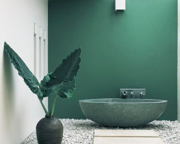 Idée déco | Une baignoire en plein air…