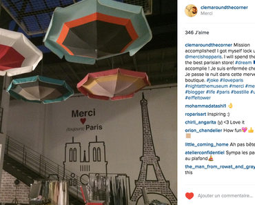 J’ai participé à la réalisation de la fresque de Merci !