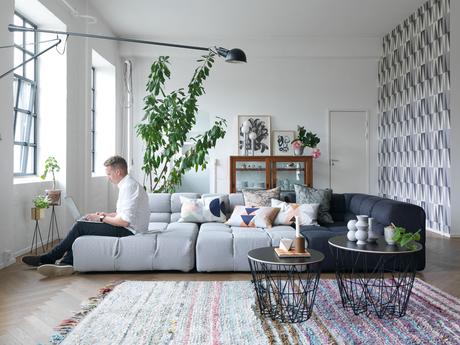 Visite déco | Le loft coloré de Trine Andersen, créatrice de Ferm Living | www.decocrush.fr - @decocrush