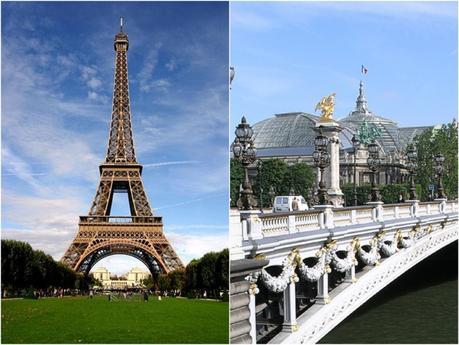 Art nouveau tour eiffel pont alexandre iii 3 paris.