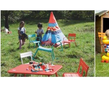 Salon de jardin pour enfant et mobilier d’extérieur