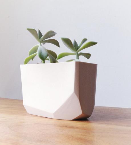 Etsy Crush | 16 essentiels pour une rentrée en douceur : pot en porcelaine de bean and bailey | @decocrush - www.decocrush.fr