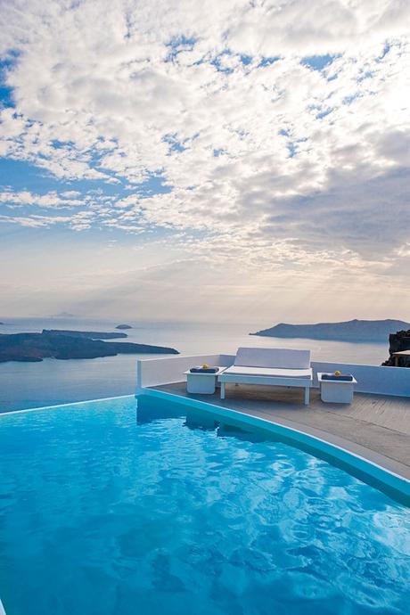 Voyages | Les 5 plus jolies piscines avec vue d'Europe - Chromata Up Style Hotel, Santorini