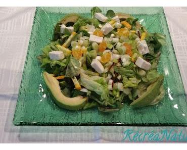 Salade Composée aux Couleurs du Soleil # Recette Facile