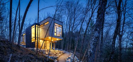 QUAND UNE MAISON-CUBE LANCE L'APPEL DE LA FORÊT !