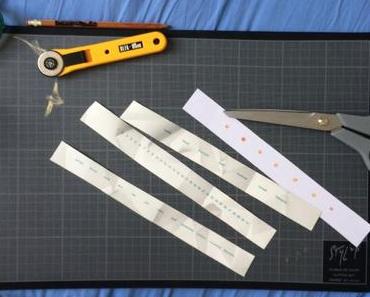 Un calendrier perpétuel DIY avec des chutes de papier peint