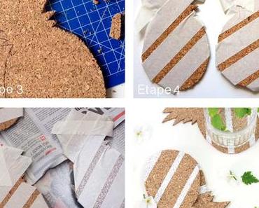DIY 22 : Sous-verre Ananas