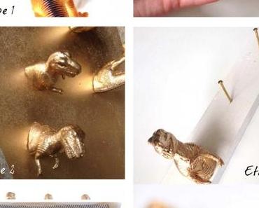 DIY 18 : Porte colliers dinosaure