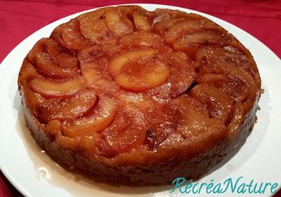 Une Recette Réconfortante : la Tarte Tatin aux Nectarines Blanches