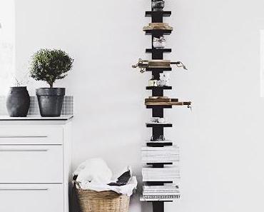 Ce matin ... j'ai aimé ... #5 / Un porte livres dans la cuisine /