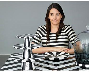 La table cuir fleuri de Bethan Gray