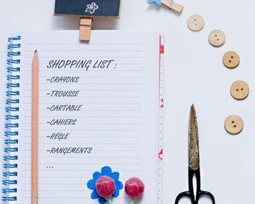 Shopping rentrée scolaire 2015