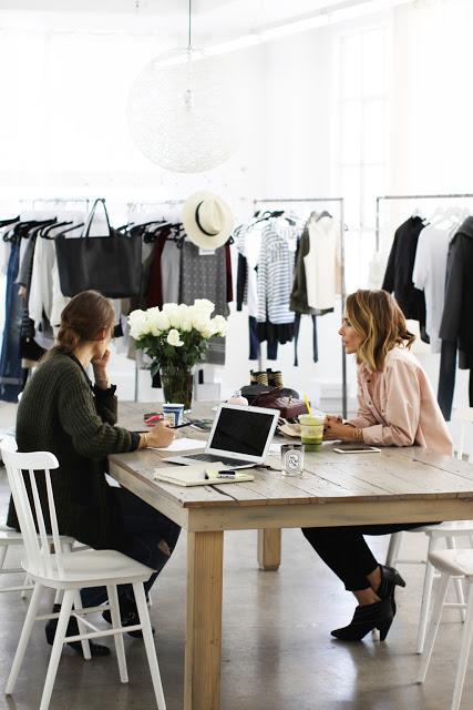 Los Angeles / Le loft/studio de création d'Anine Bing et sa boutique /