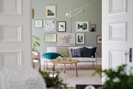 Mur d'affiches type mood board Anna G. via Nat et nature Sem 40_2015 sur les blogs déco