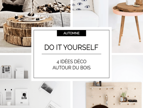 DIY : 4 tutos déco d’automne autour du bois