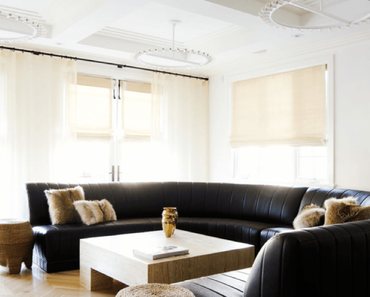 Visite déco : Ambiance monochrome très chic à Brooklyn