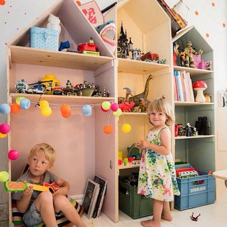 Les objets déco en forme de maison envahissent les chambres d’enfant