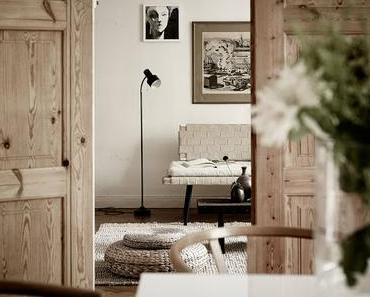 Suède / Un appartement dans un ancien immeuble /