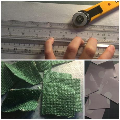 Tuto DIY boule de Noël en tissu polystyrene