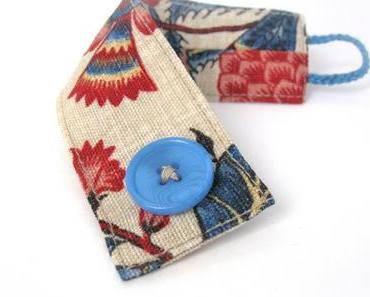 Coudre des bracelets en tissu -  Patron de couture gratuit et tutoriel