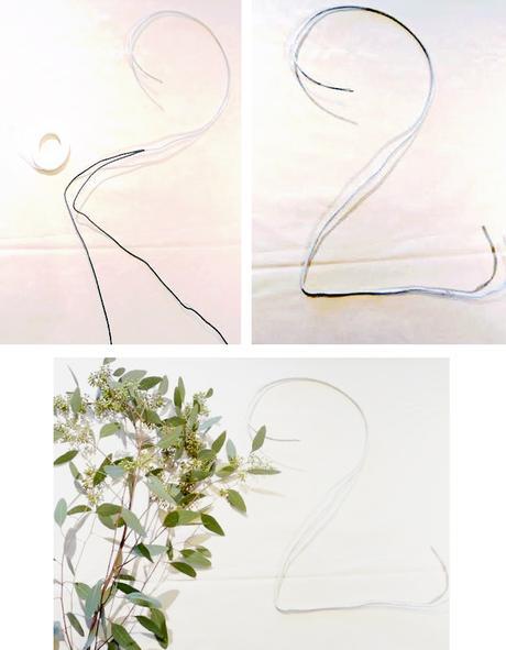 DIY : Un chiffre fleuri sous forme de tableau végétal