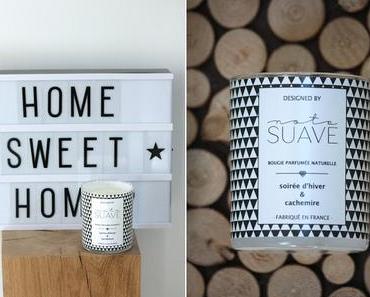 Les bougies parfumées Note Suave : un vrai coup de coeur