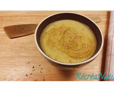 Une Recette qui Réchauffe : Soupe façon Houmous (base Pois Chiches, Poireau, Ail et Persil)