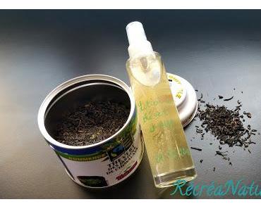 Lotion "Eclat du Teint" au Thé Vert et aux Acides de Fruits, Recette pour le Carnaval des Blogs et des Plantes