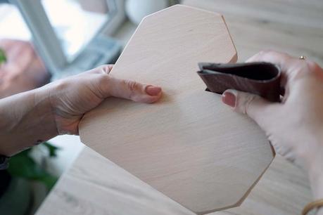 DIY Saint Valentin/ La planche à découper coeur