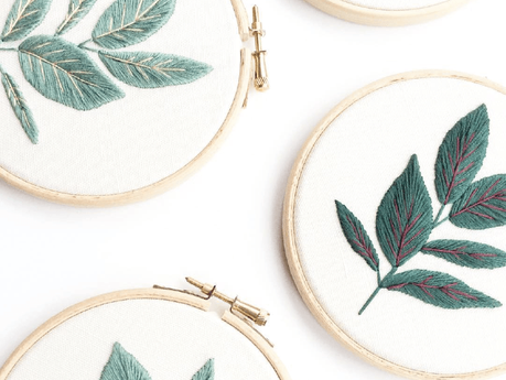 Follow Friday : les broderies modernes de Sew & Saunders