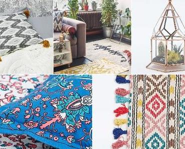 Déco bohème chez Urban Outfitters