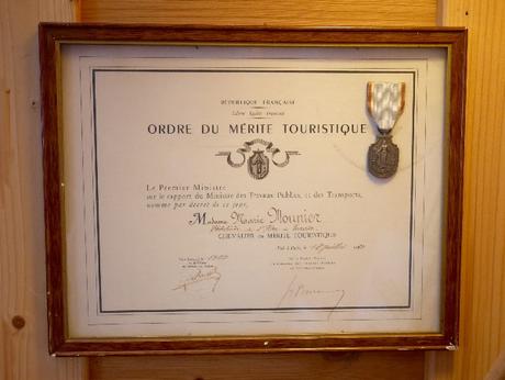 ordre du merite touristique tableau