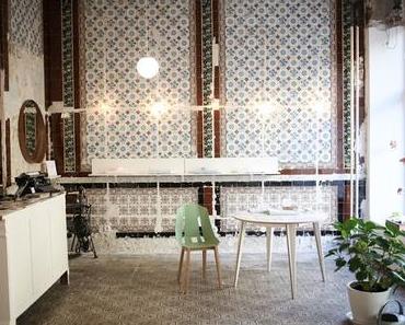 Berlin / Karakulowa : une boutique aux sublimes carreaux de ciment /