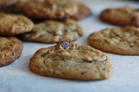 {Cuisine} Cookies au beurre de cacahuète et pépites de chocolat (une bombe !)