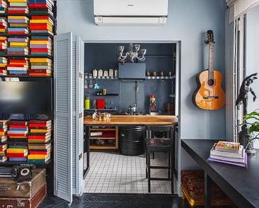 LA MAISON D'UN LUNDI BLEU... COMME UNE ORANGE !