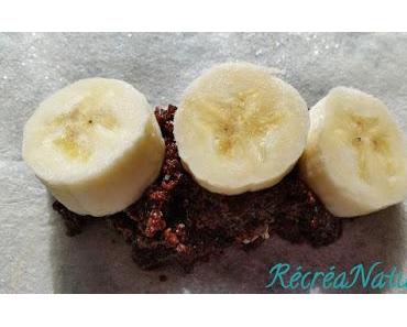Bricks Chocolat, Banane et Amandes au Four - Défi Culinaire #14