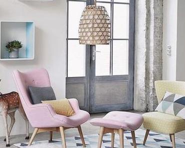 Ambiance vintage et teintes pastels