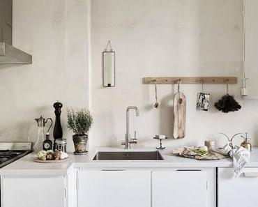 Suède / Un intérieur aux couleurs naturelles /