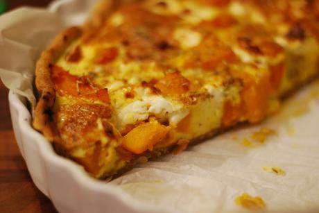 {Cuisine} Une tarte courge butternut feta qu’elle est bonne