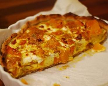 {Cuisine} Une tarte courge butternut feta qu’elle est bonne