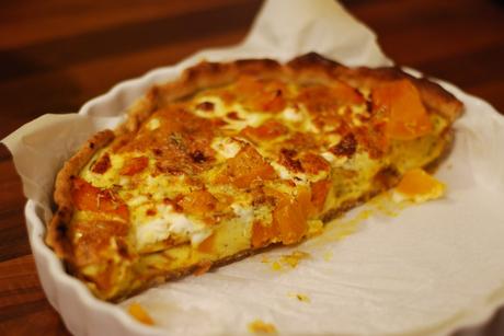 {Cuisine} Une tarte courge butternut feta qu’elle est bonne