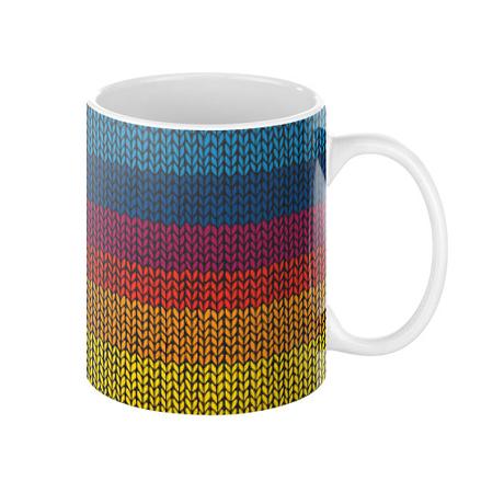 Une tasse pour les enthousiastes du tricot