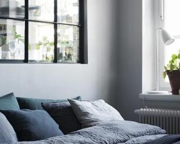 Stockholm / Chambre avec verrière chez Louise instagrameuse ... /