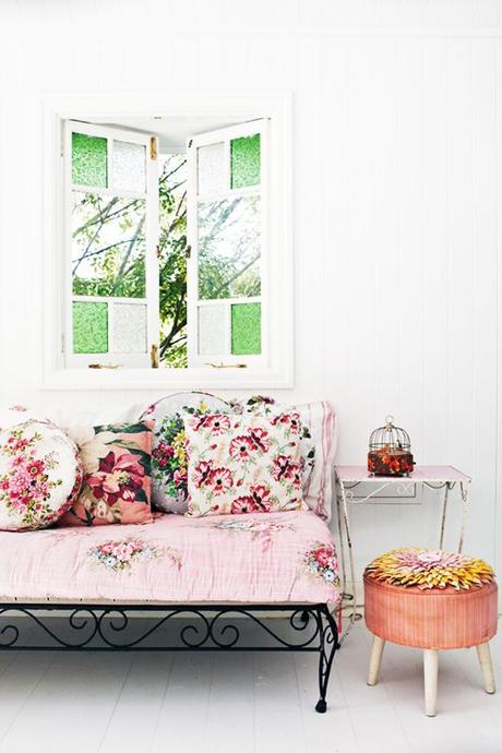 Le style Liberty et les fleurs en mode et en déco