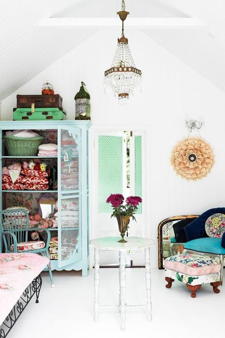 Le style Liberty et les fleurs en mode et en déco