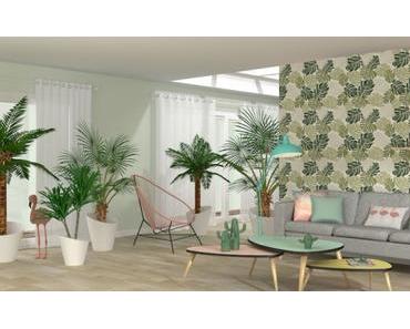 4 ambiances avec le papier-peint 4murs