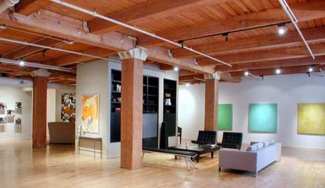 atelier loft bois charpente chicago