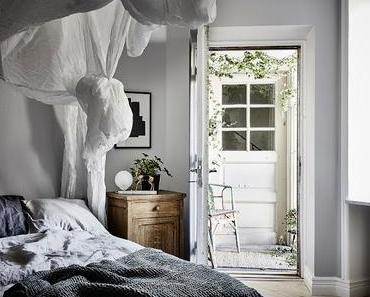 Suède / Un mini-balcon dans la chambre /